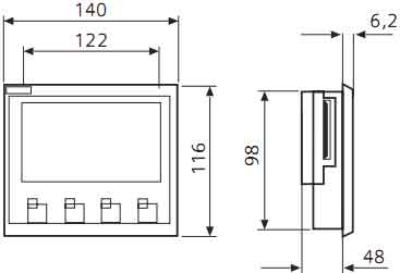 !!!!!!!SIEMENS+177系列面板(6AV6 642)+安装方式2